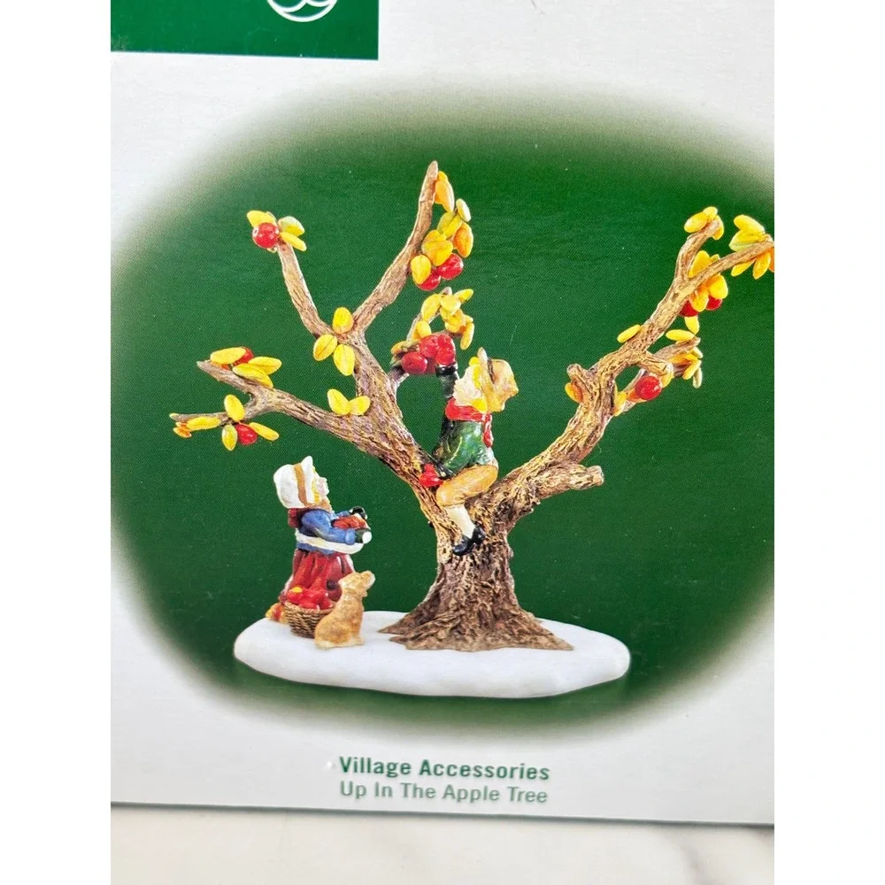 Department 56 Village Accessories Up In The Apple Tree Figurine 56.56640 Autumn